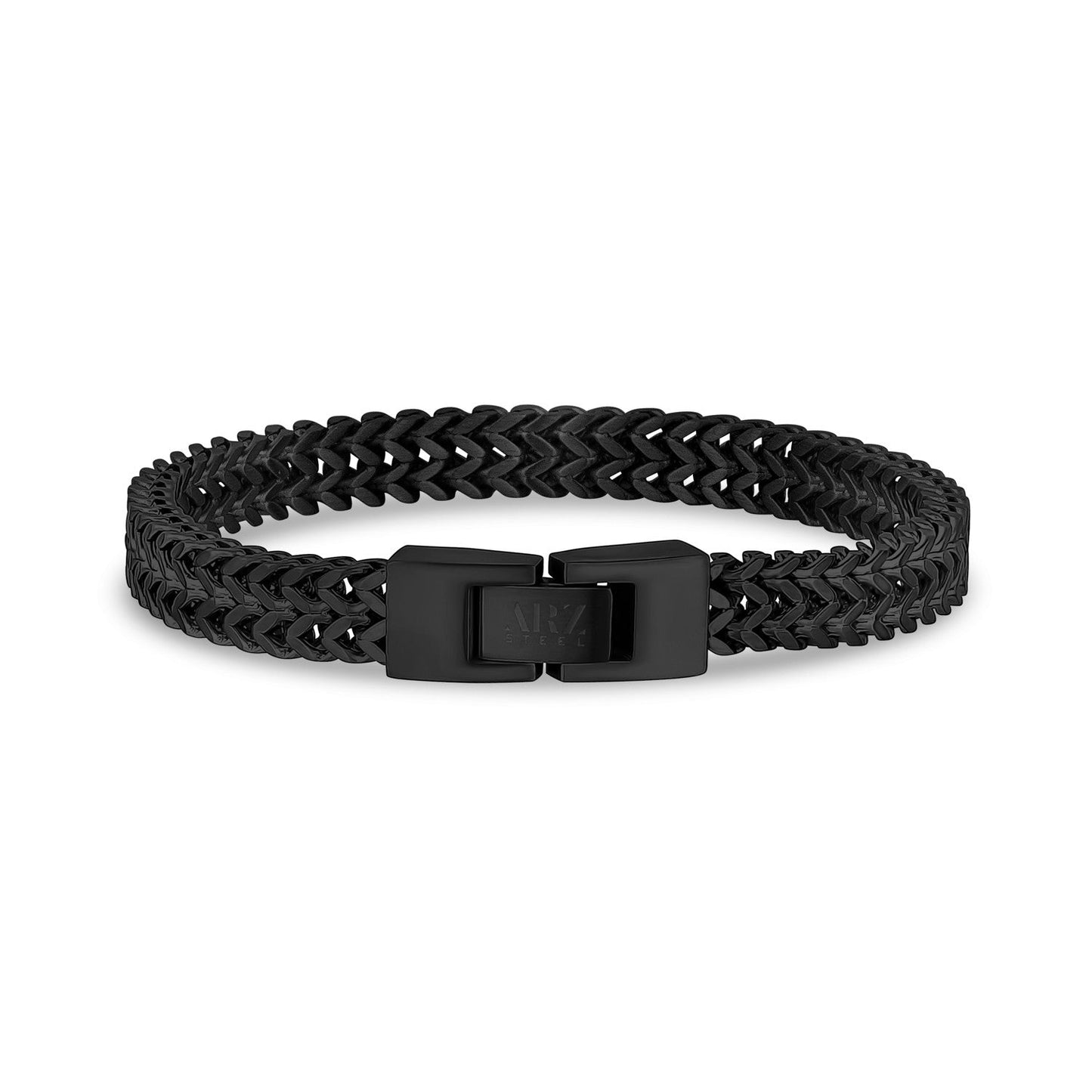 Black Double Franco Bracelet
