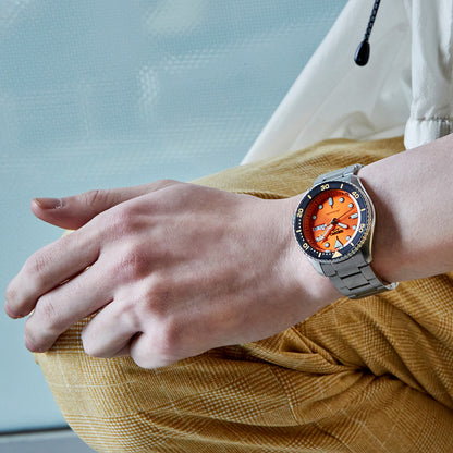 Seiko 5 Sports SKX Sports Style Orange Watch