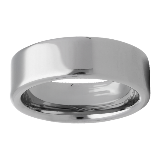 7mm Polished Domed Tungsten Ring