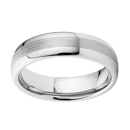 Tungsten Rings for Men - Unveiling Masculine Elegance: Discover the perfect blend of style and durability with our tungsten rings. Ideal for gents seeking sophistication in both wedding bands and fashion statements.  Metal: 74 - Tungsten    Pros: Durable, Affordable Elegance, Hypoallergenic, Versatile Styles. Cons: Brittleness, Non-Resizabl.  Does come in half sizes as well. Please contact us if you do need it in half size at sales@sunsonite.com  