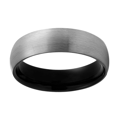 Tungsten Rings for Men - Unveiling Masculine Elegance: Discover the perfect black dome of style and durability with our tungsten rings. Ideal for gents seeking sophistication in both wedding bands and fashion statements.  Metal: 74 - Tungsten    Pros: Durable, Affordable Elegance, Hypoallergenic, Versatile Styles. Cons: Brittleness, Non-Resizable.  Does come in half sizes as well. Please contact us if you do need it in half size at sales@sunsonite.com  
