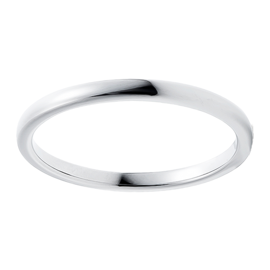 2mm Polished Tungsten Ring