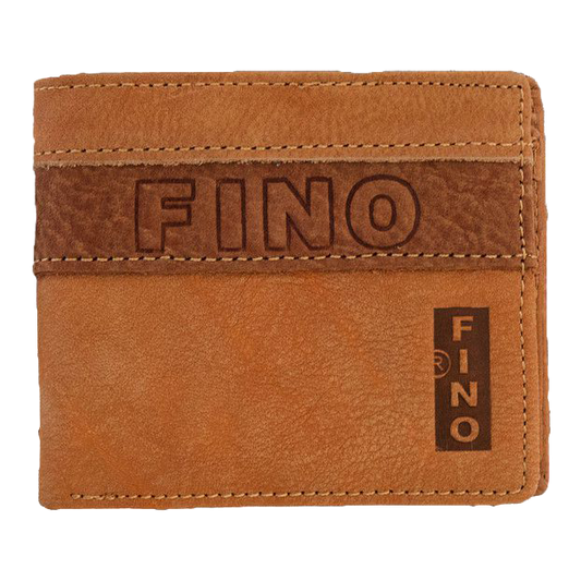 Fino Foldover Genuine Leather Wallet with Sim Card Slot
