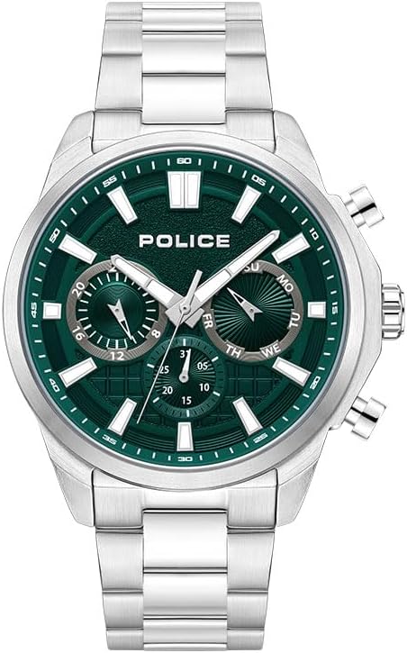 Police Rangy Chronograph With Green Dial Men's Watch