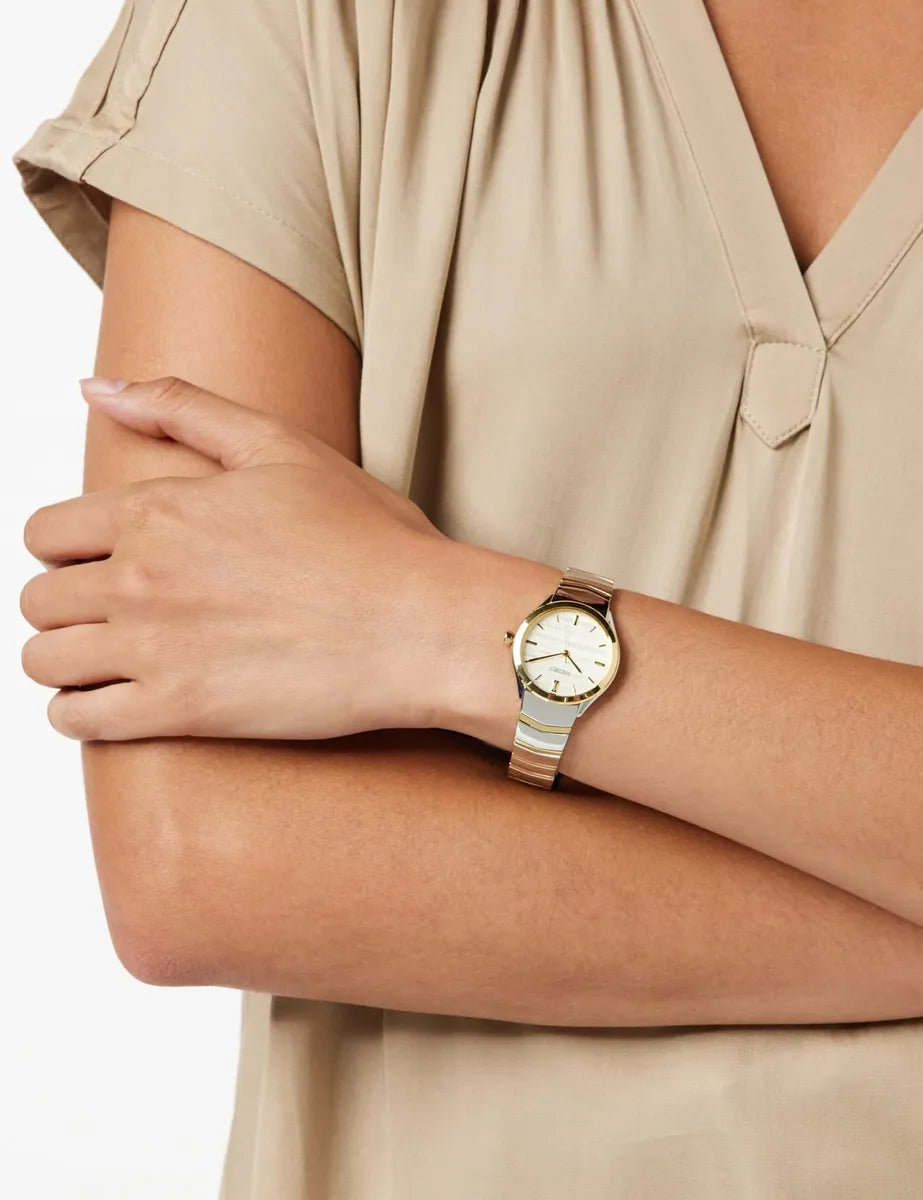 Seiko Gold V Shape Dress Watch