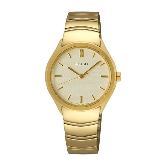 Seiko Gold Conceptual Men's Dress Watch
