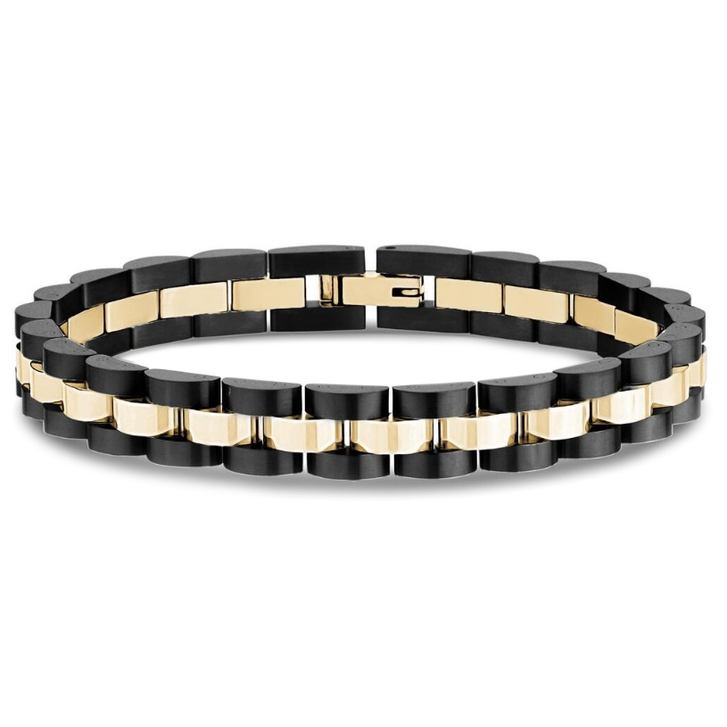 Gents Dome Link Bracelet