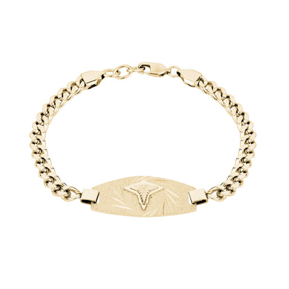 Steel Medical Cuban Link Bracelet