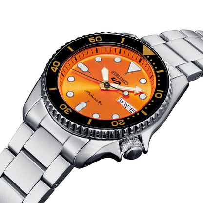 Seiko 5 Sports SKX ‘MIDI’ Orange Watch