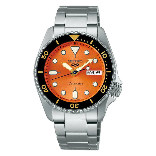 Seiko 5 Sports SKX ‘MIDI’ Orange Watch
