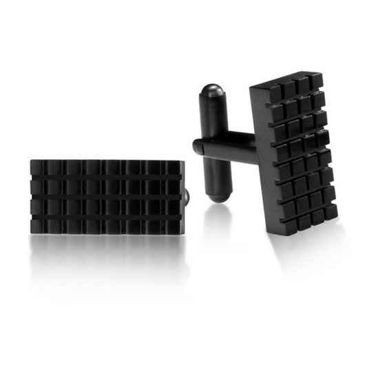 Blocks Rectangle Cufflinks